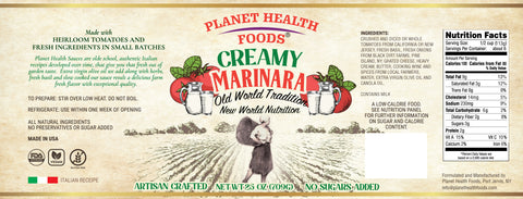 Creamy Marinara Sauce