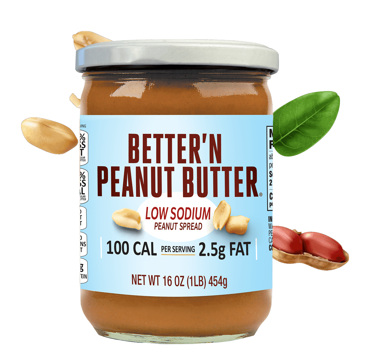 Better'n Peanut Butter Low Sodium